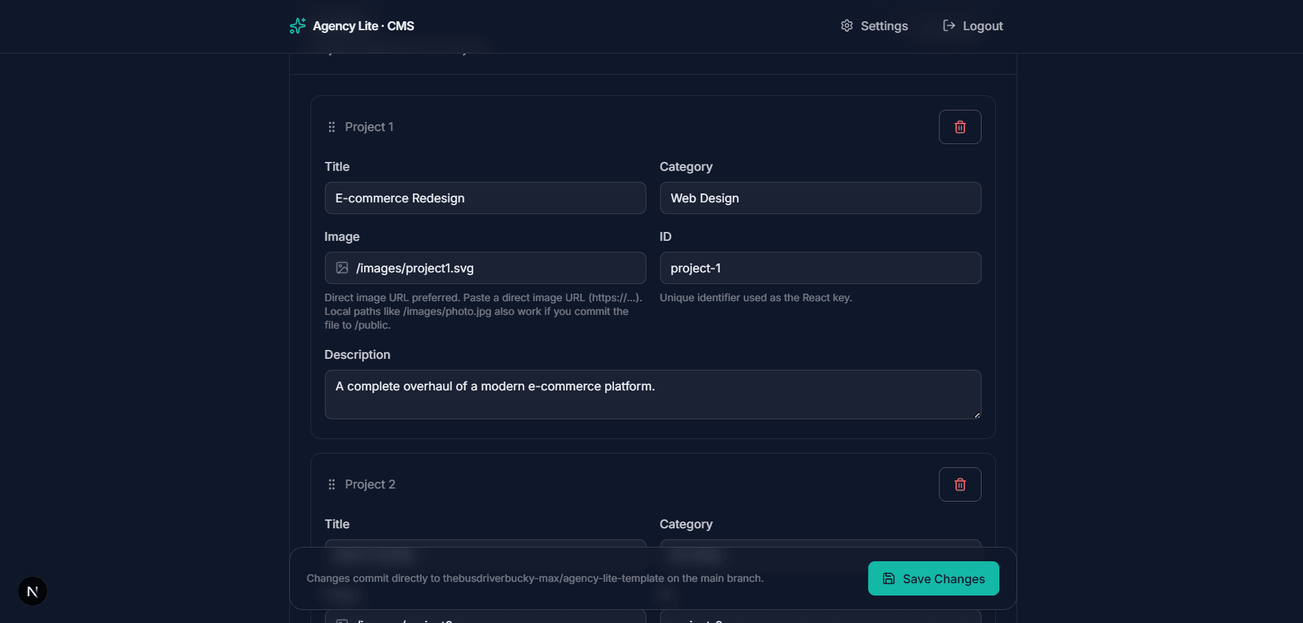 Super Simple Website preview 4