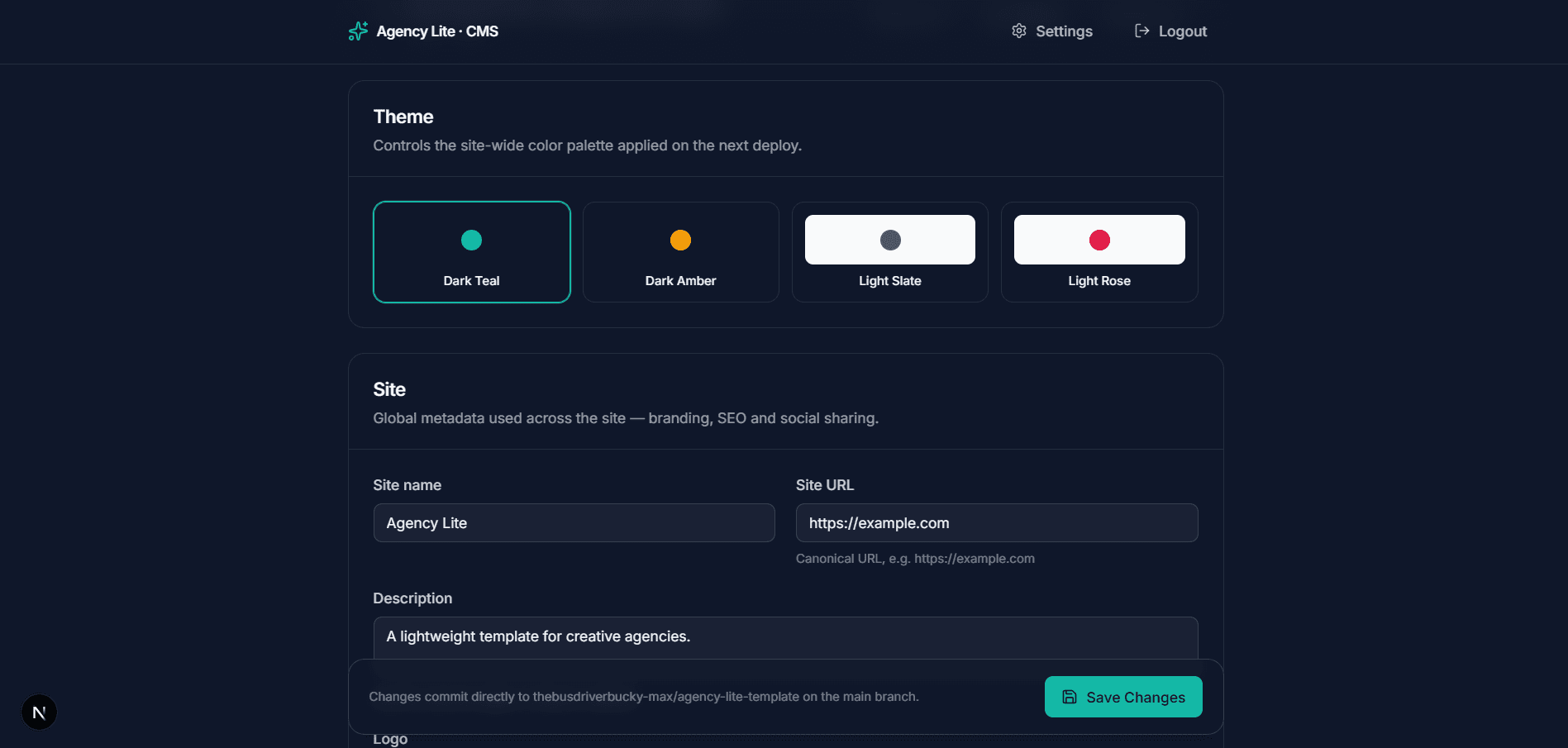 Super Simple Website preview 3