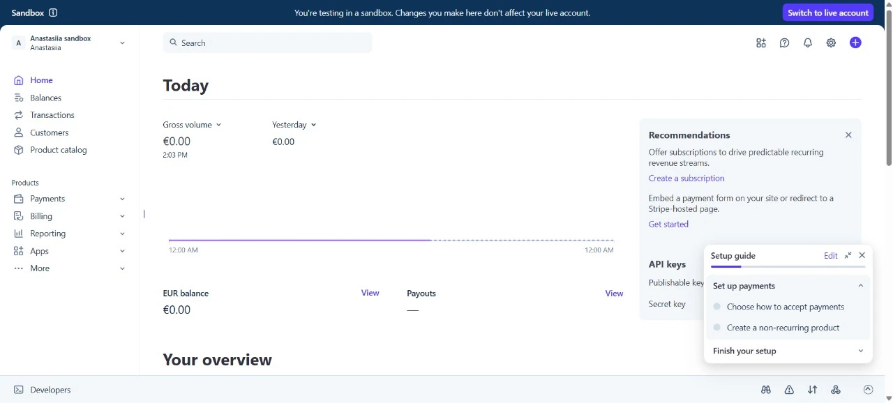 stripe — screenshot 1